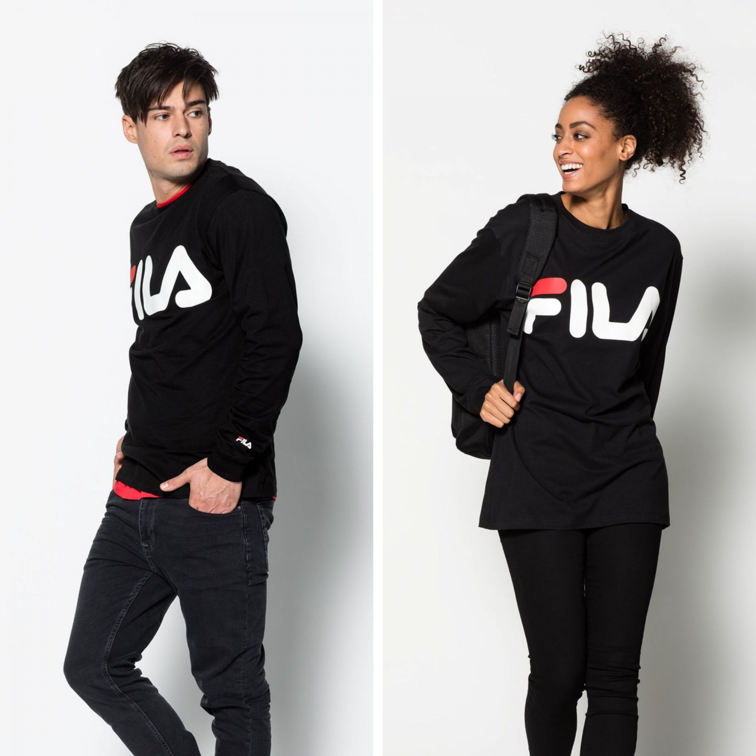 fila black long sleeve