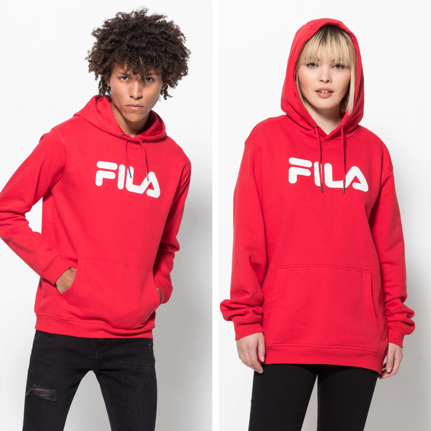 fila sweatshirt red