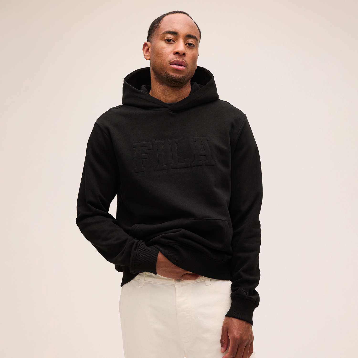 Fila COREDO realxed varsity brushed hoodie Bild 1