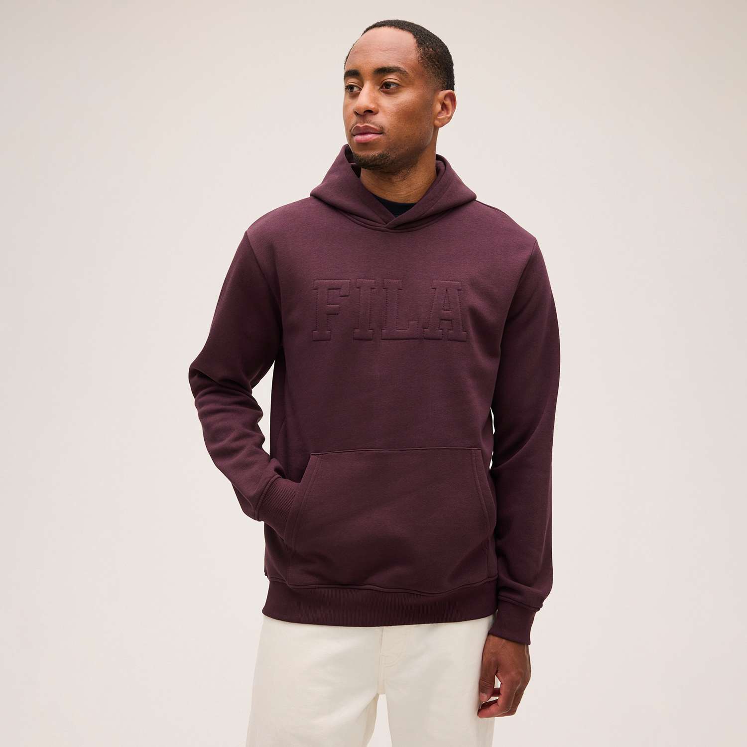Fila COREDO realxed varsity brushed hoodie Bild 1