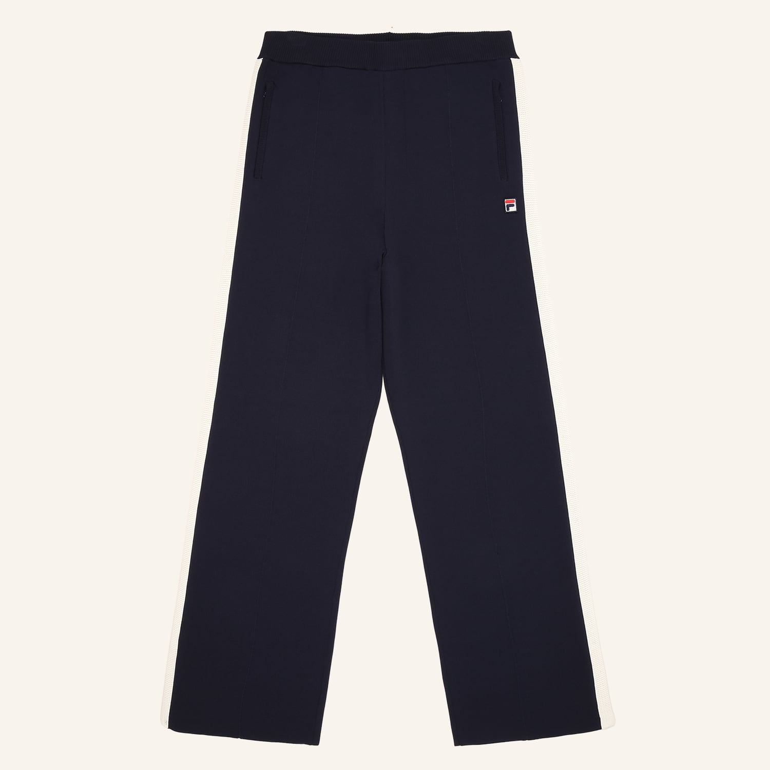 Fila CORTINA wide straight taped technical knit track pants Bild 1
