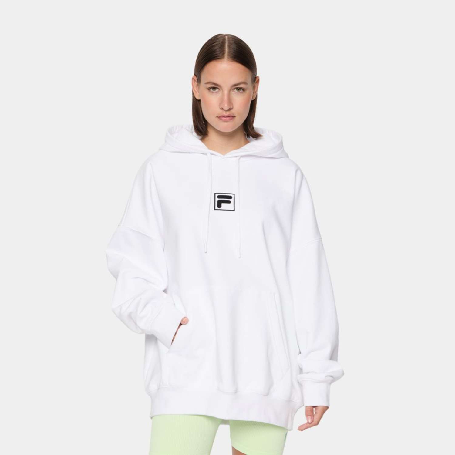 Fila CREST COUNTRY CLUB HOODIE White Bild 1