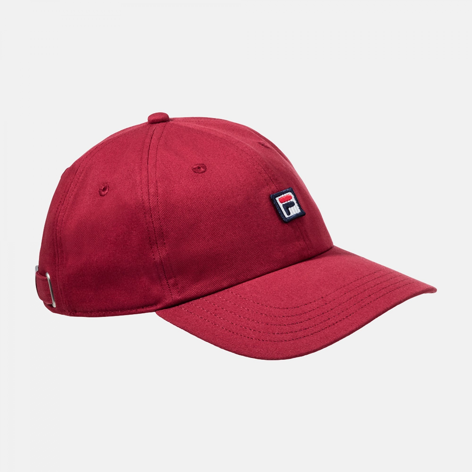 Fila Dad Cap Strap Back - Red Wine 