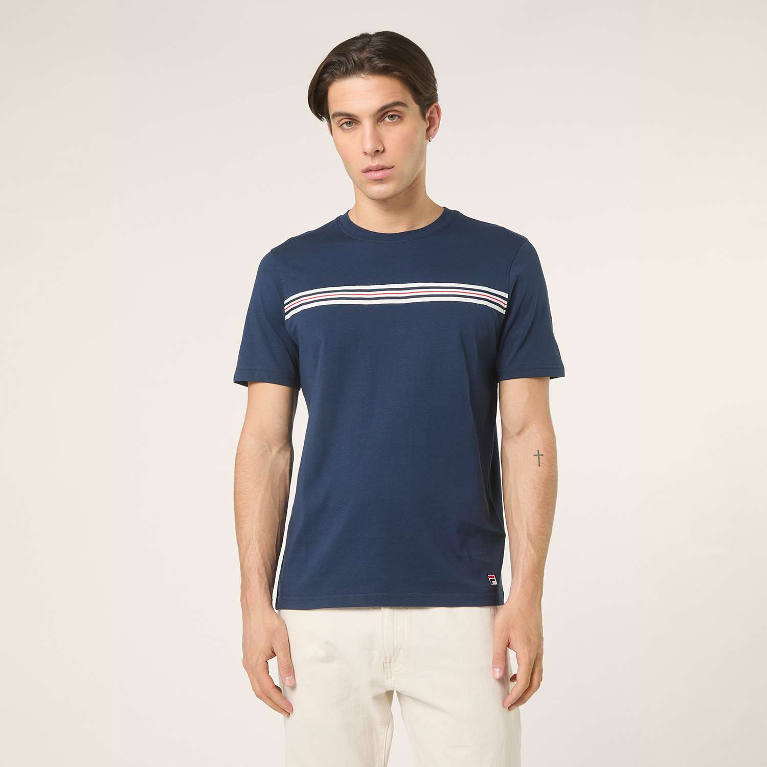 Fila DIECIMO regular heritage tape t-shirt Bild 1