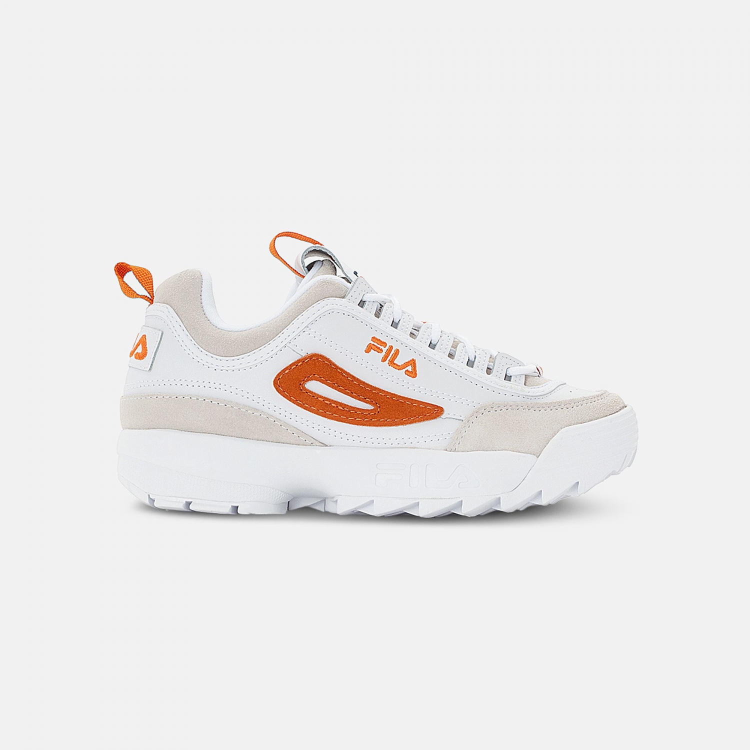 fila sneakers orange
