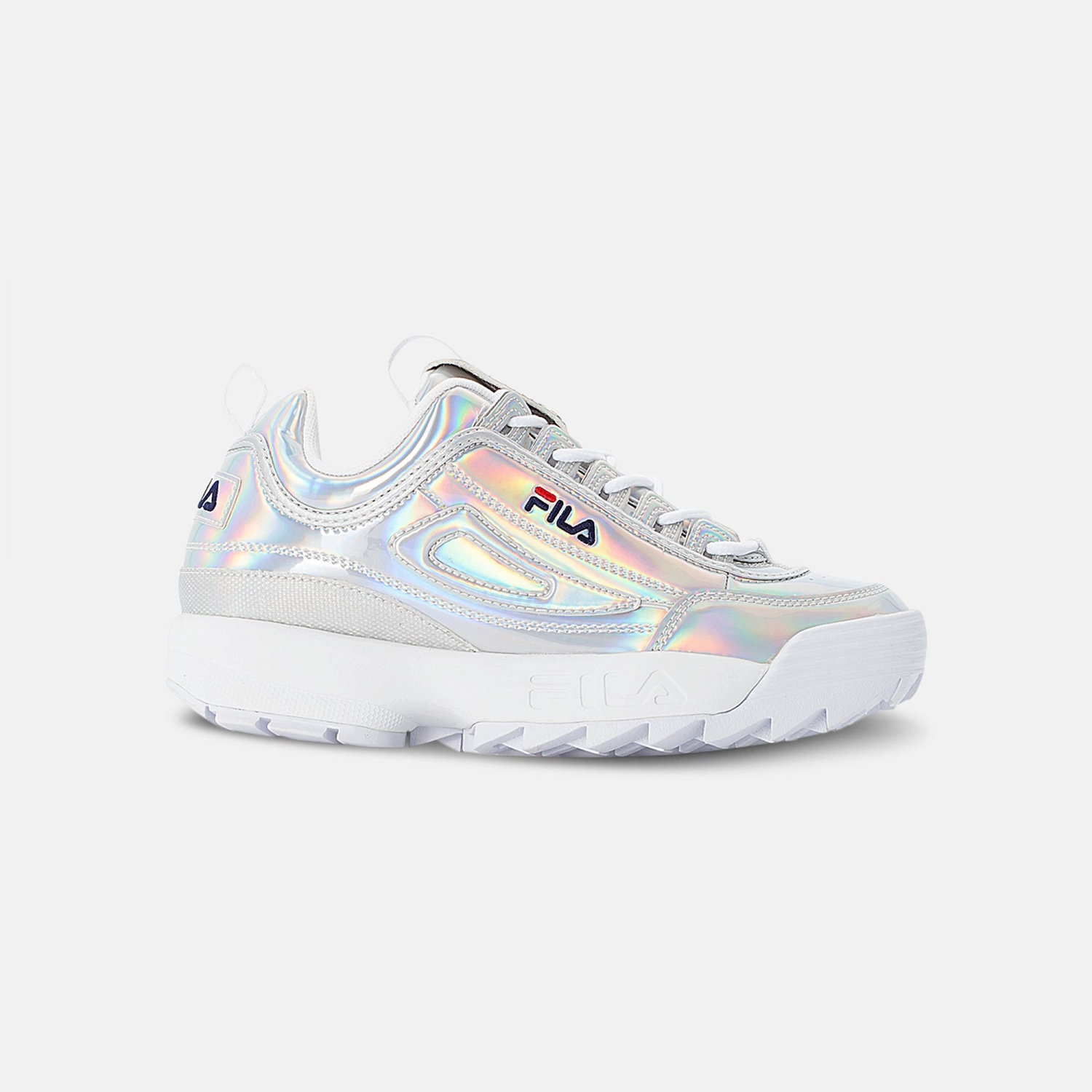 Fila disruptor m low wmn silver Clearance