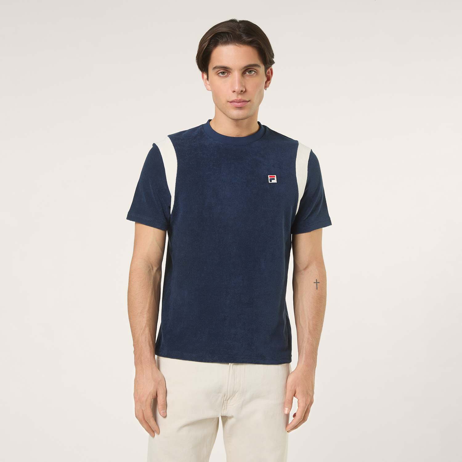 Fila EMPOLI regular blocked towelling t-shirt Bild 1