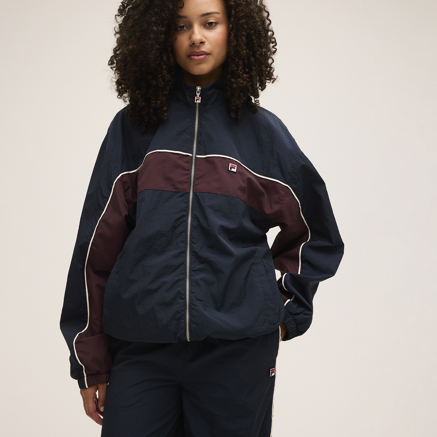 Fila FERRARA oversized blocked woven track jacket Bild 1