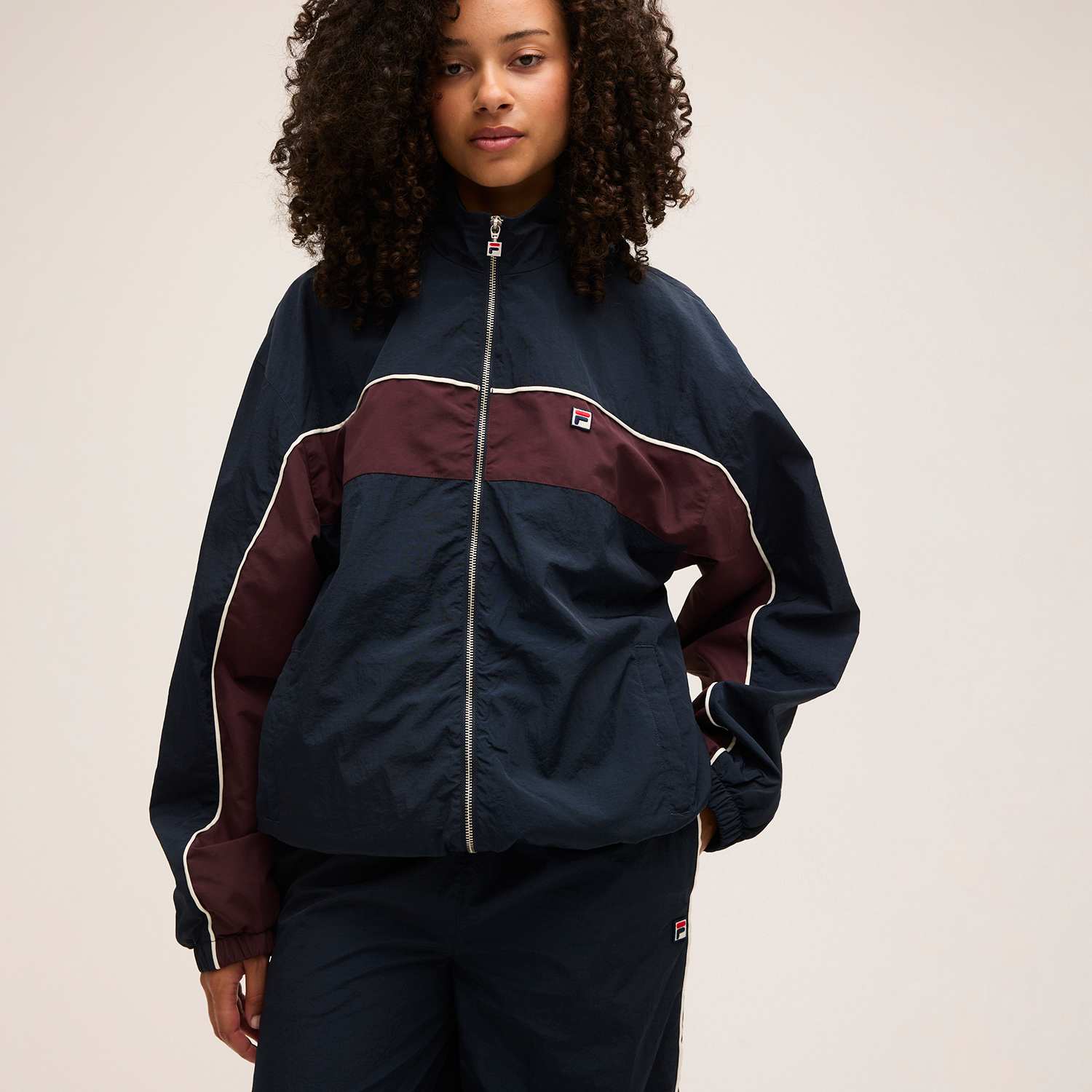Fila FERRARA oversized blocked woven track jacket Bild 1