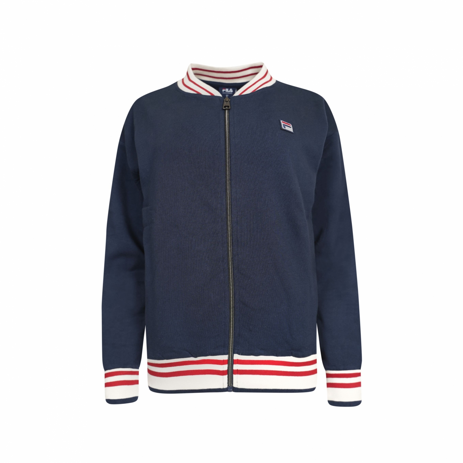 Fila FULL ZIP COTTON BRUSHED FLEECE Navy Bild 1