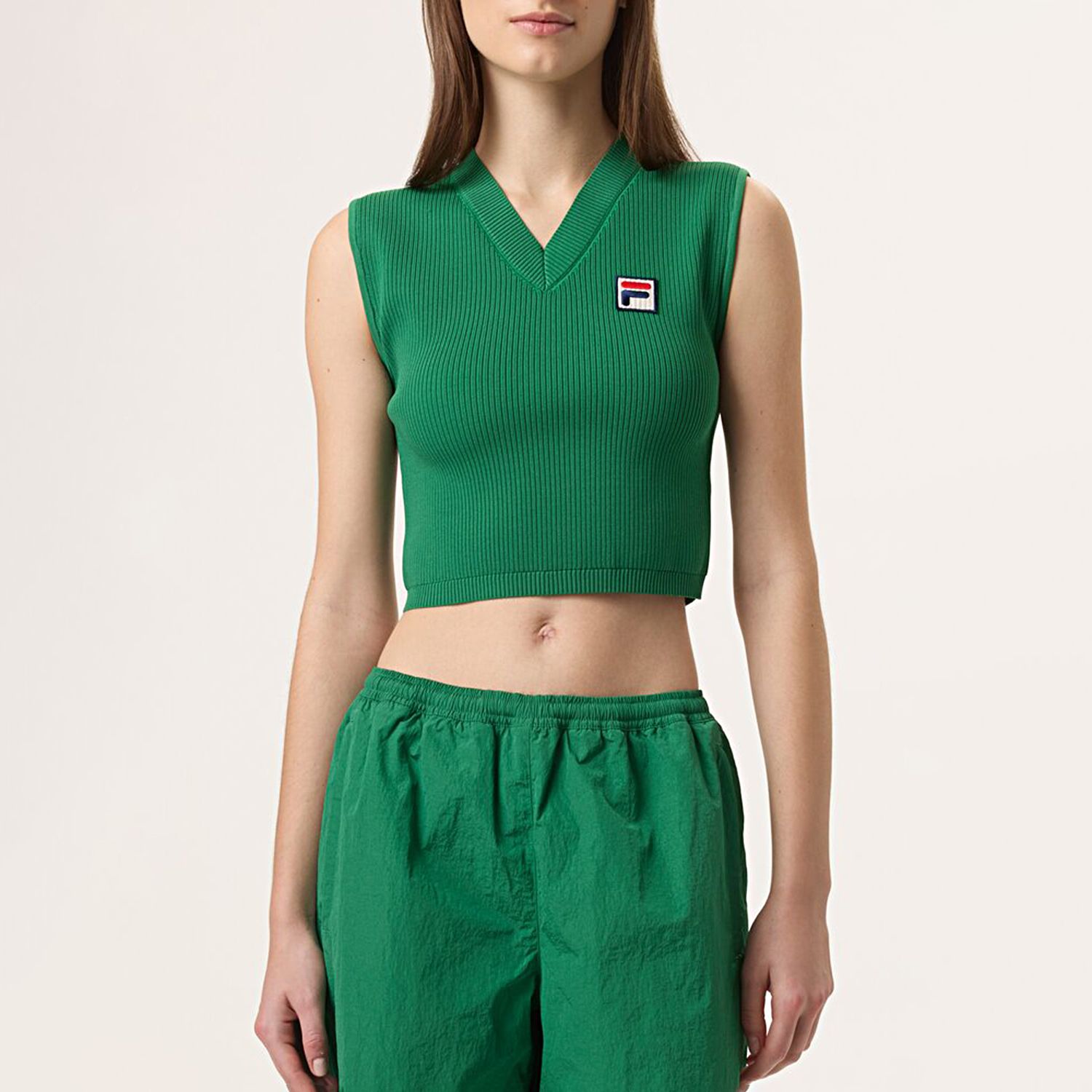 Fila HAILEY BIEBER BABY TANK FILA GREEN Bild 1