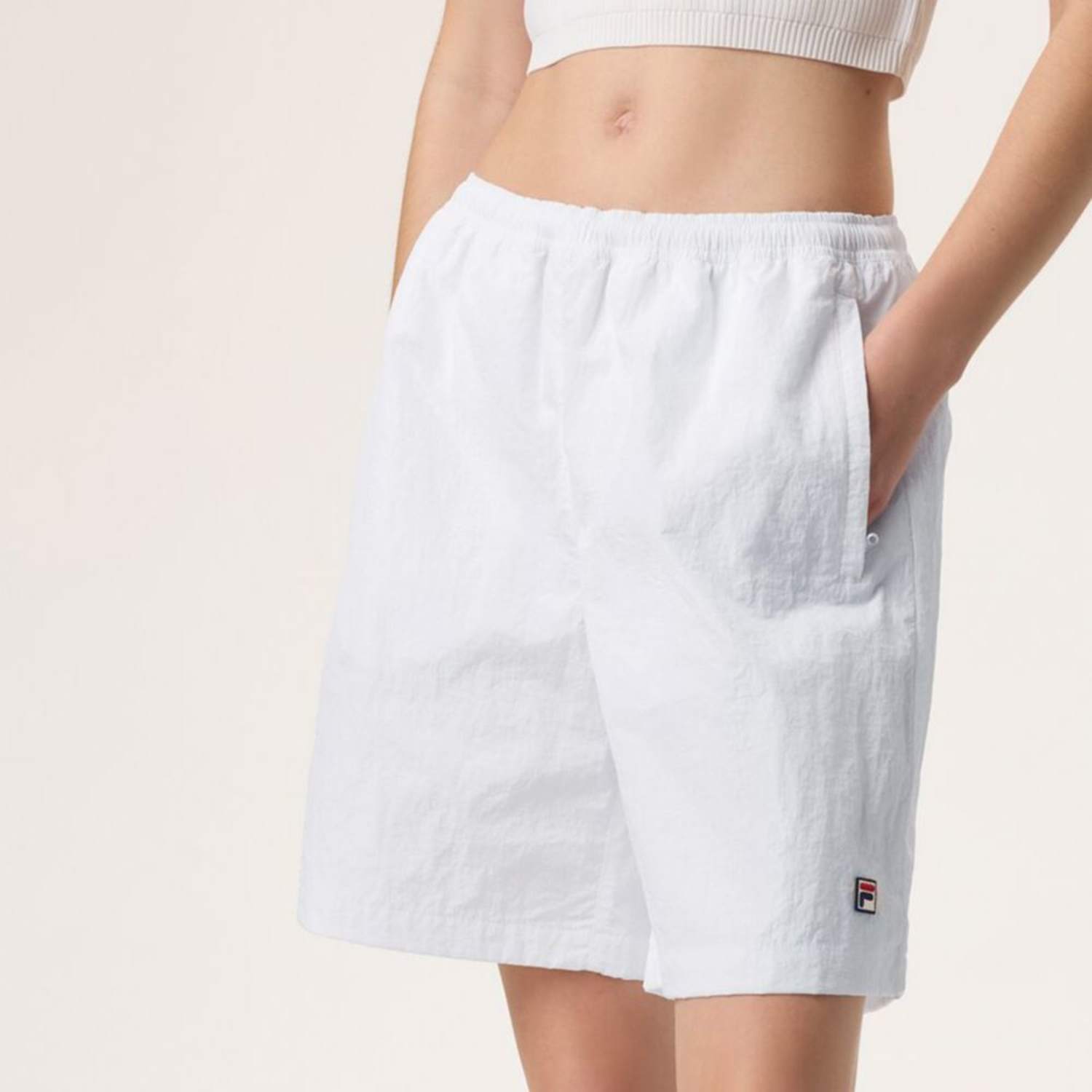 Fila HAILEY CRINKLE SHORTS WHITE Bild 1