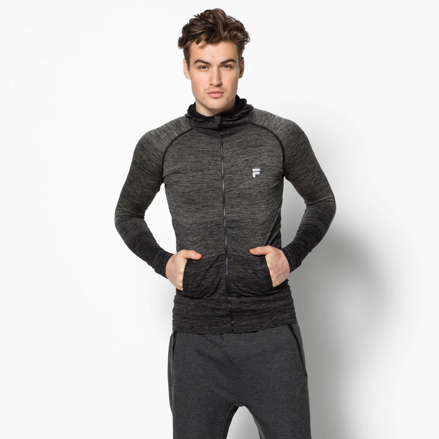 Fila Hood Jacket Seamless grey FILA Official