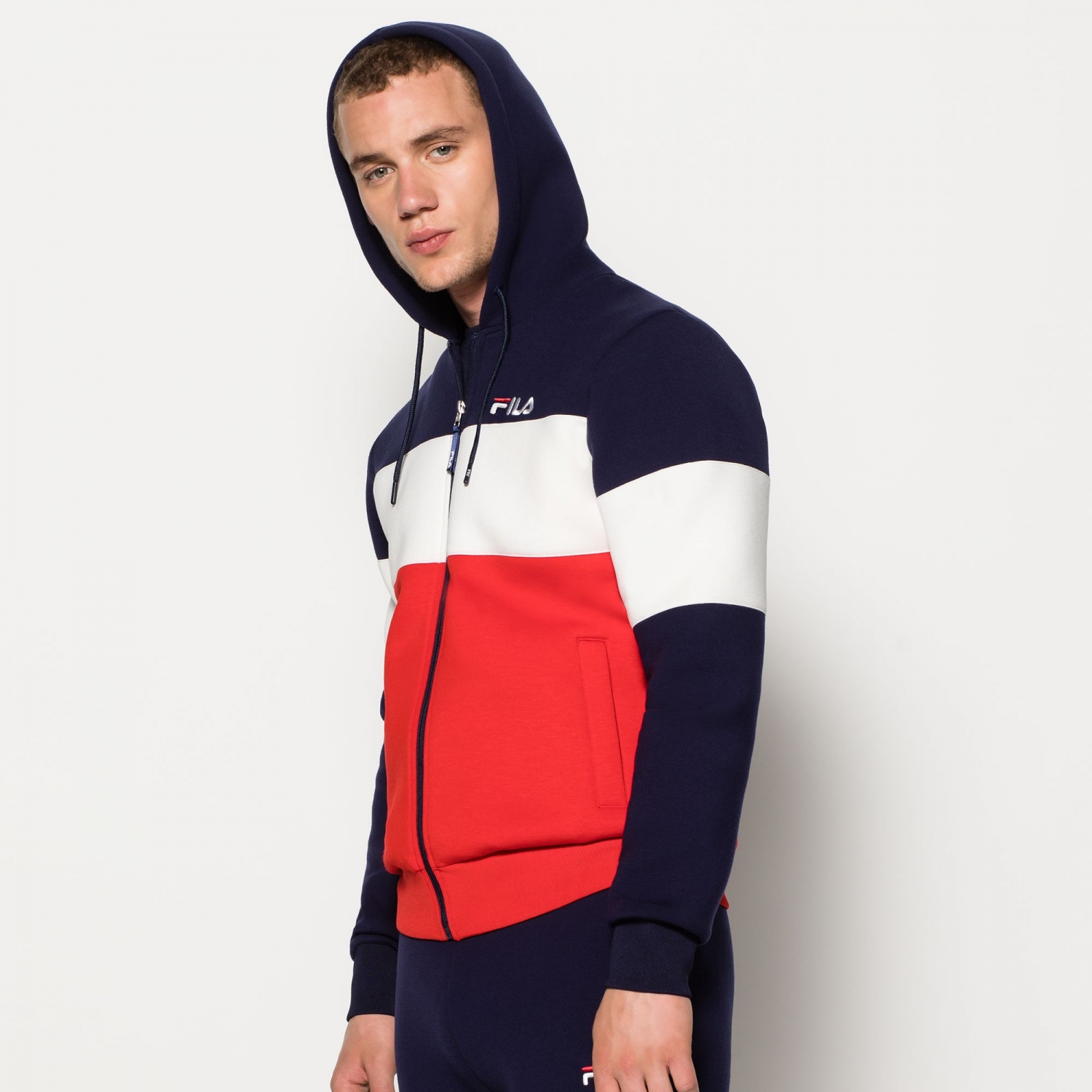 fila zip up hoodie