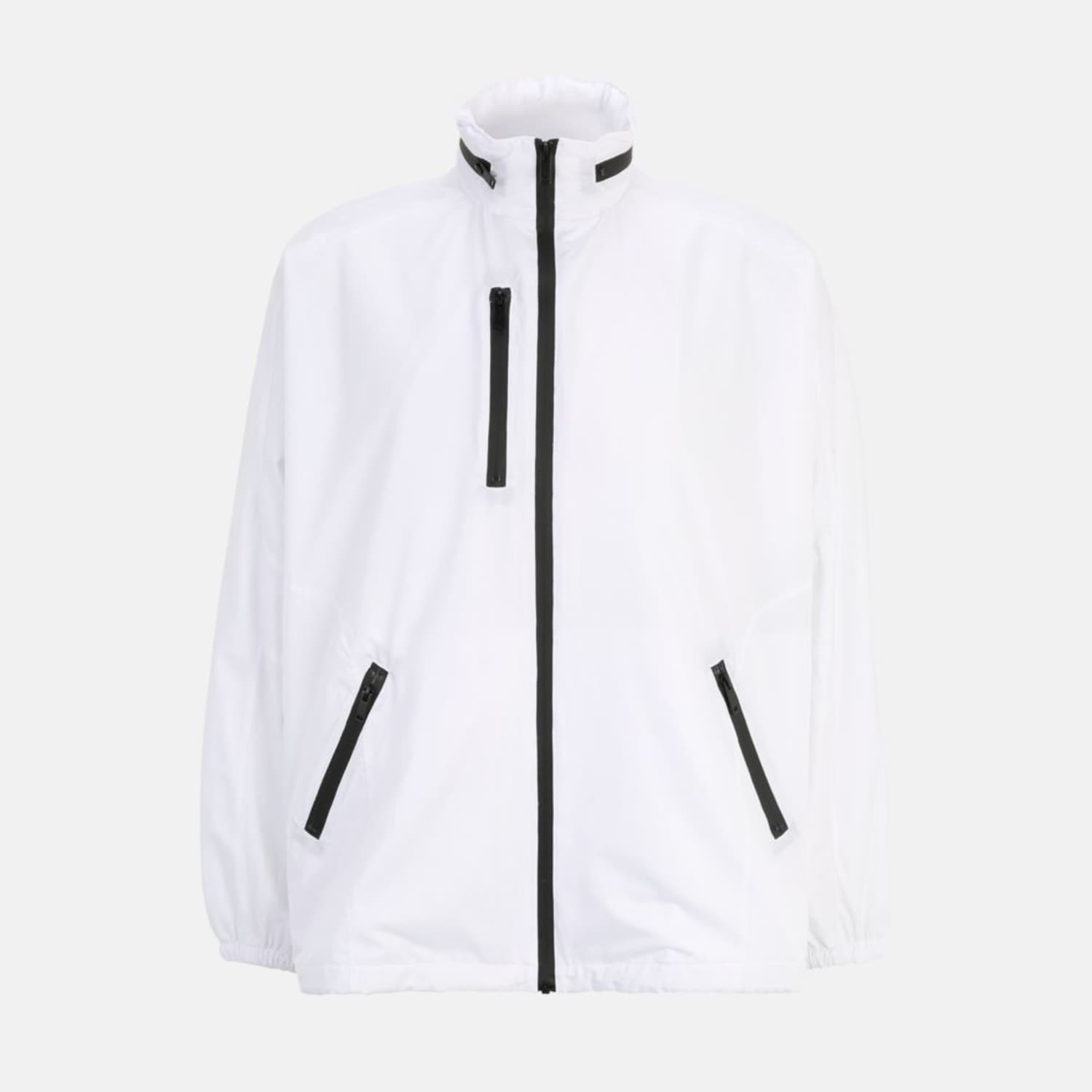 Fila K-way with seam details and logo on the back white-silver Bild 1