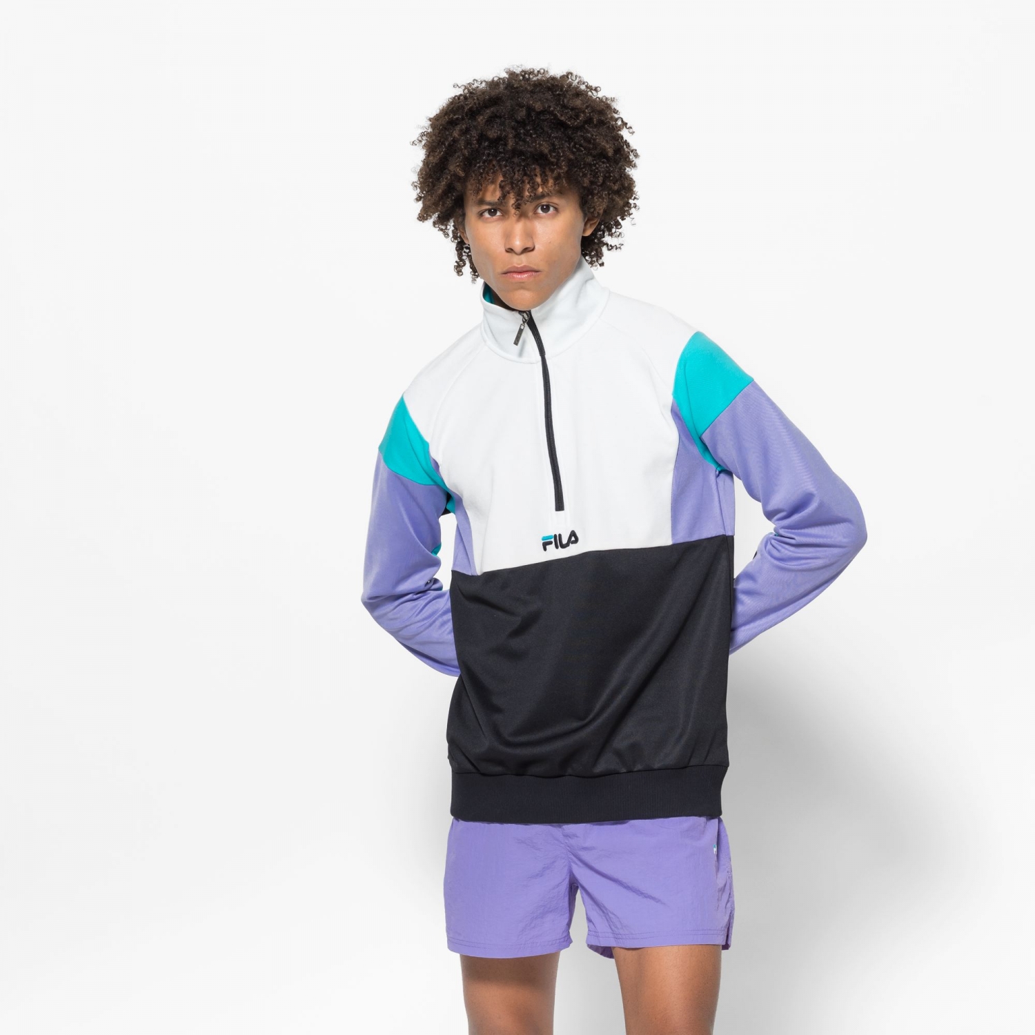 fila half zip jacket