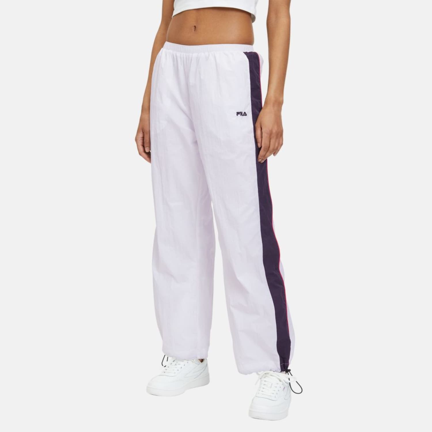 Fila LAGES OVERSIZED TRACK PANTS white Bild 1