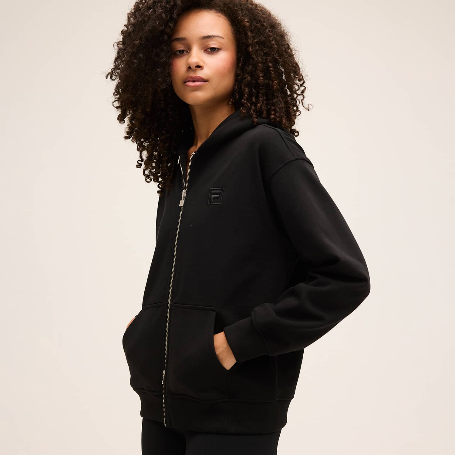 Fila LIMANA loose 2-way zip hoodie jacket Bild 1