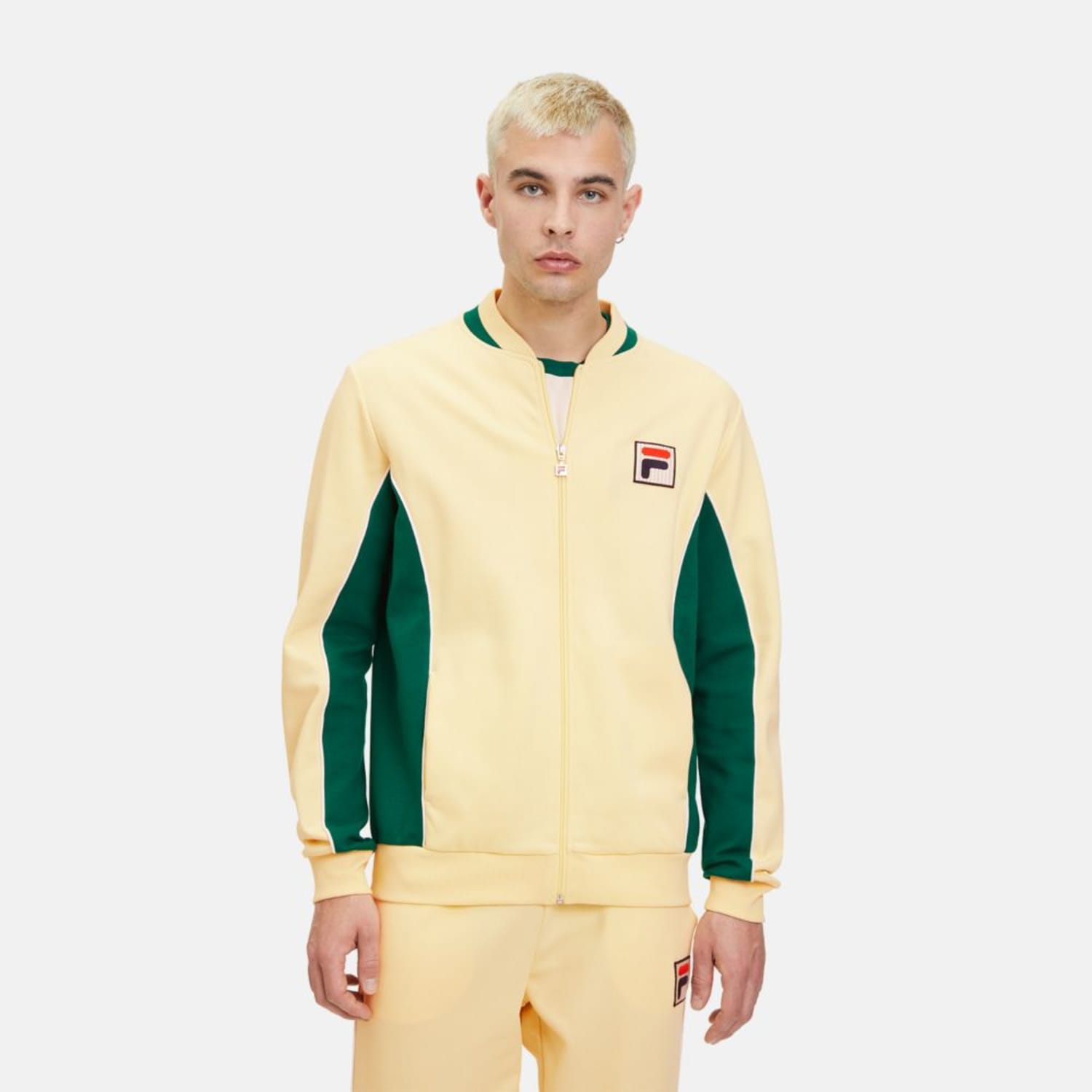 Fila LINCOLN track jacket french vanilla-aventurine Bild 1