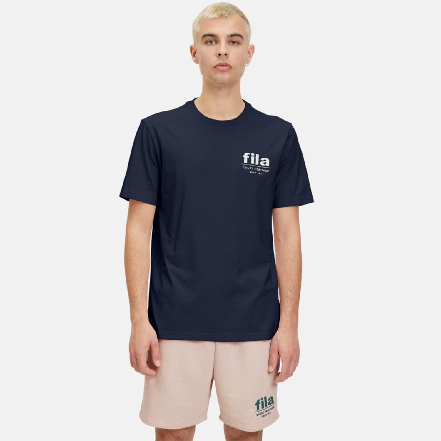 Fila LOUDI graphic tee black iris Bild 1