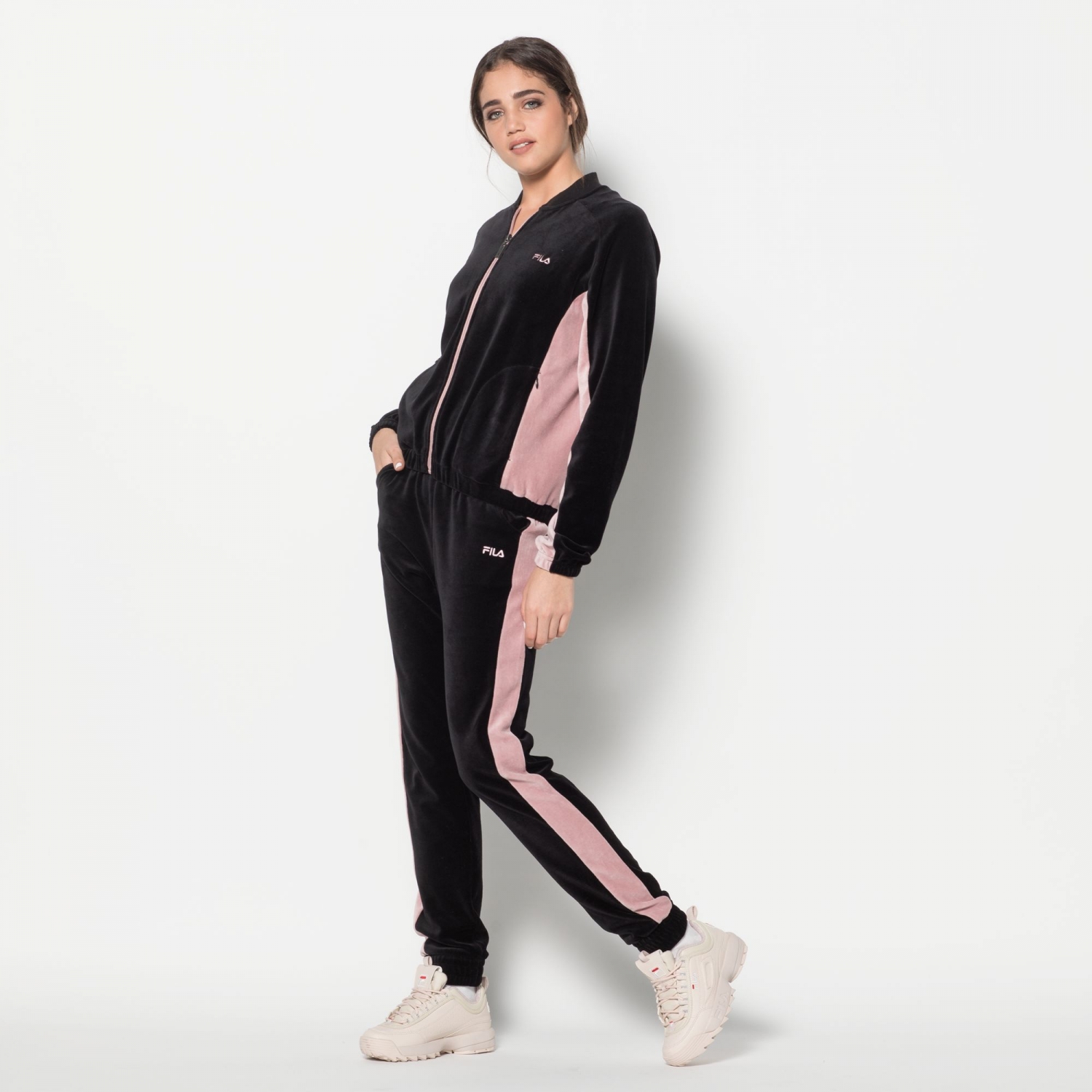 Fila Lovis Track Pants Velvet black FILA Official
