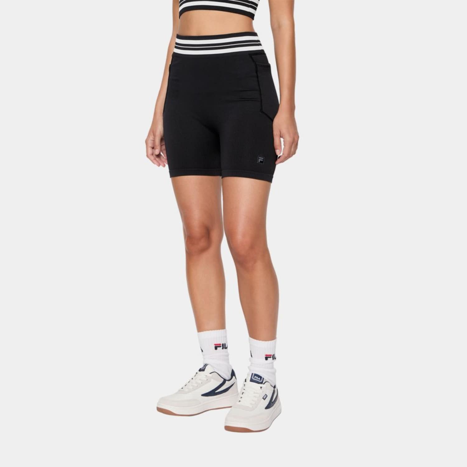 Fila LUCKY ACE SEAMLESS BIKE SHORT Black Bild 1