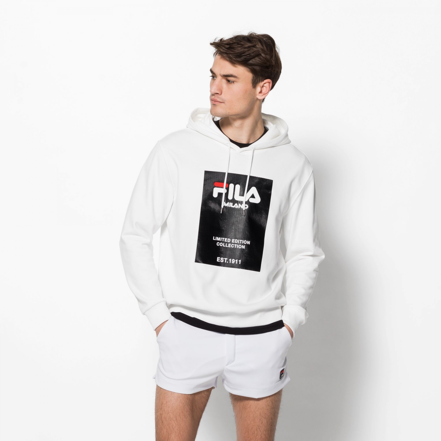 fila tan hoodie