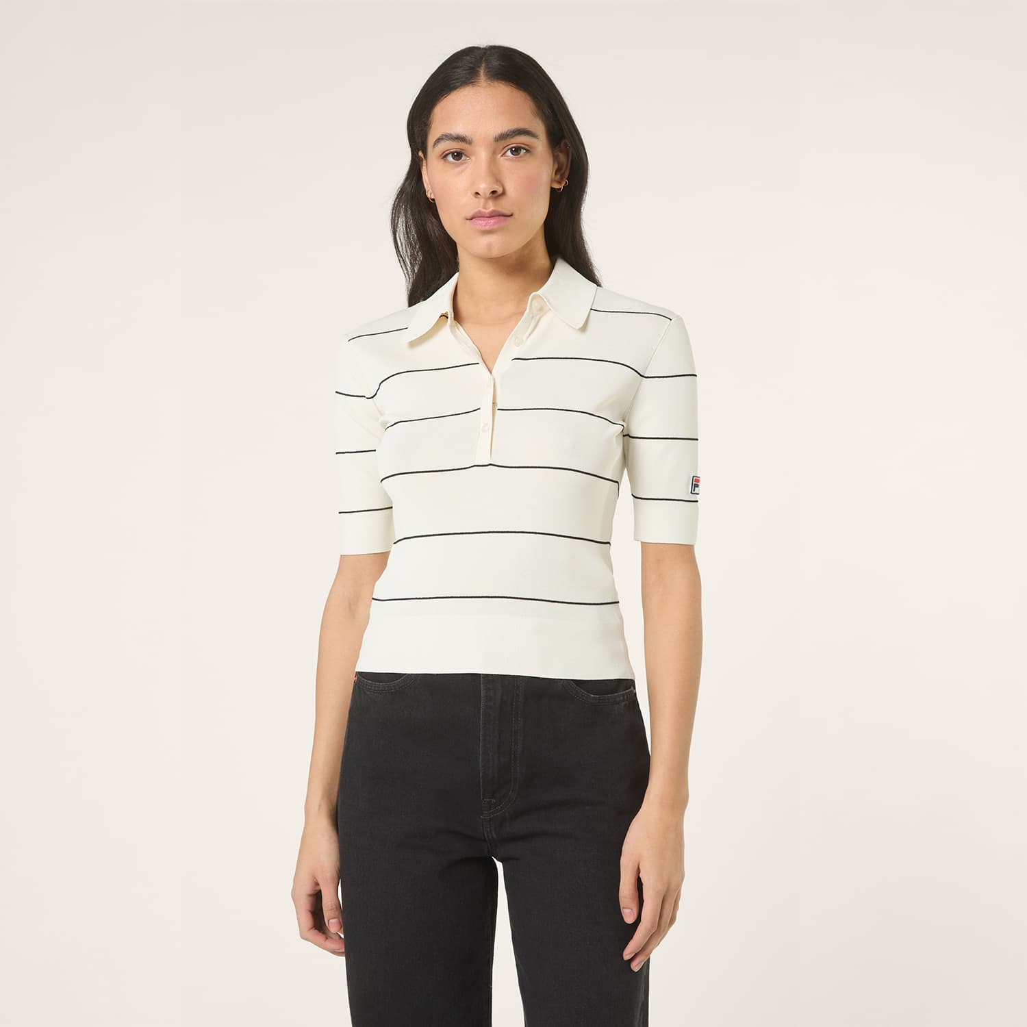 Fila MONTECARLO slim fine knitted polo shirt Bild 1