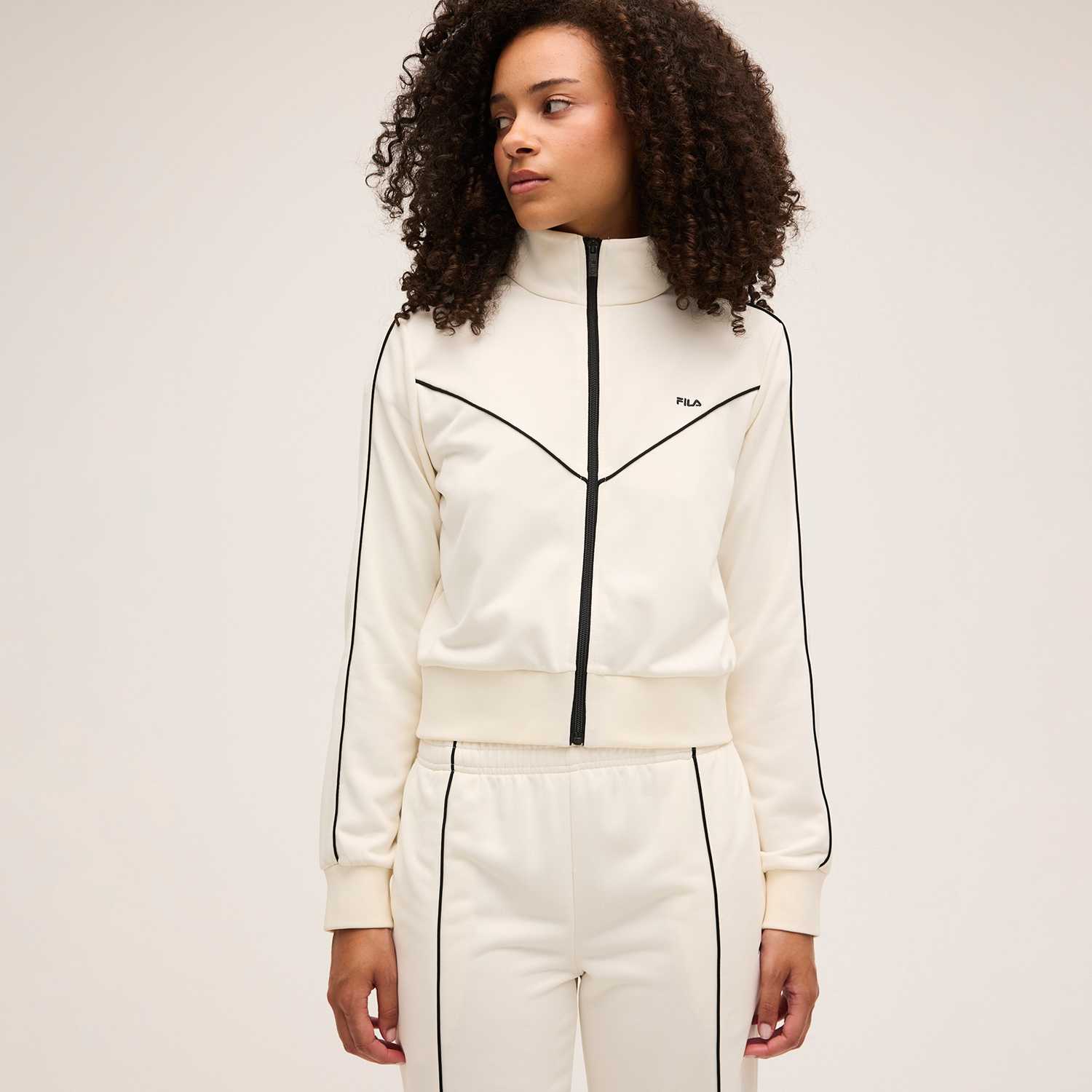 Fila NOVALE regular cropped piping track jacket Bild 1