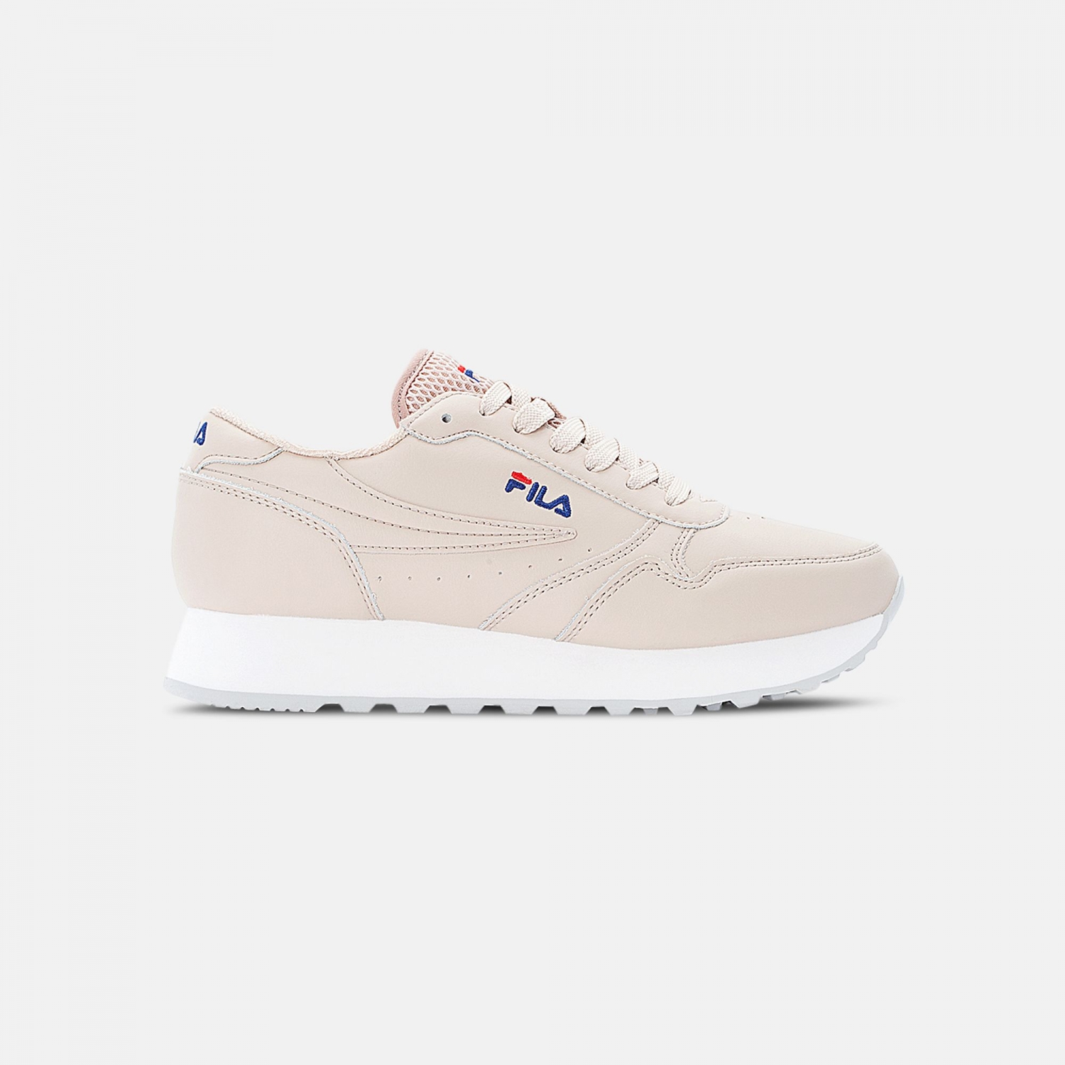 sneakers zeppa beige