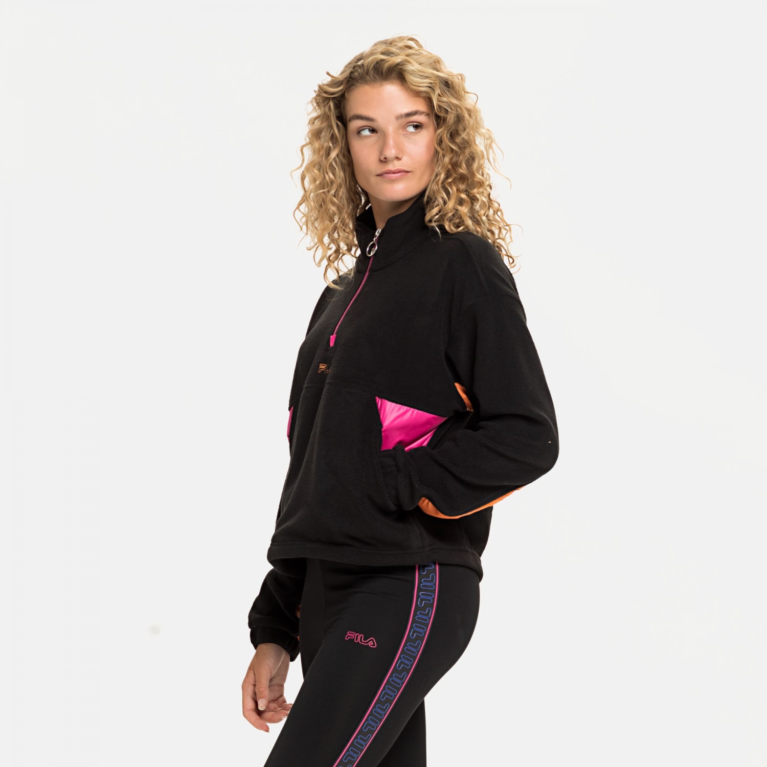 Fila Pacifica Half Zip Fleece black 