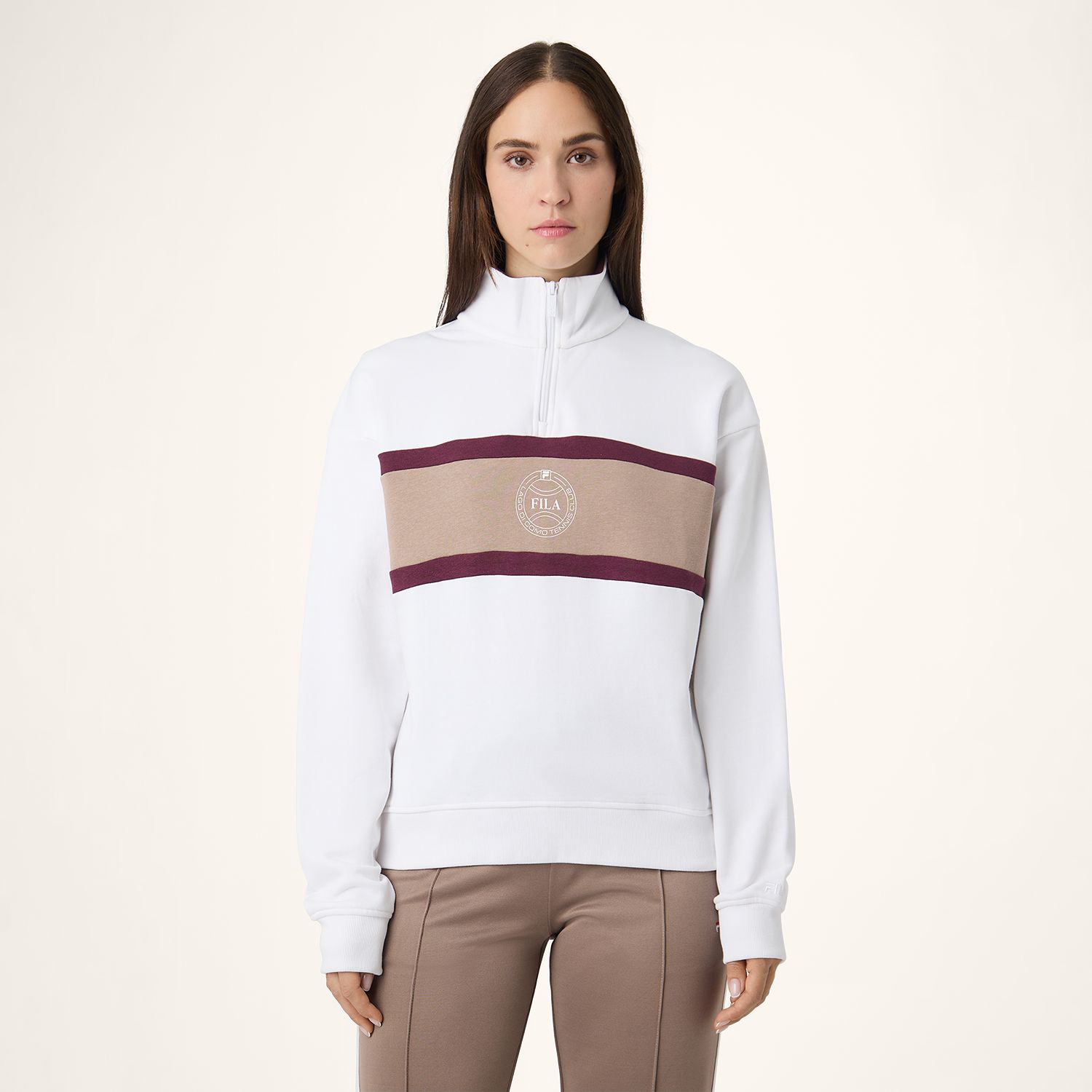 Fila PARELLA relaxed half-zip sweatshirt Bild 1