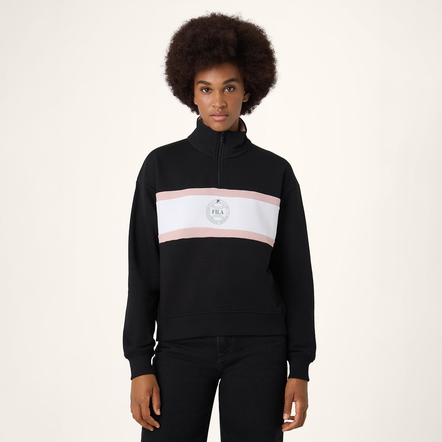Fila PARELLA relaxed half-zip sweatshirt Bild 1