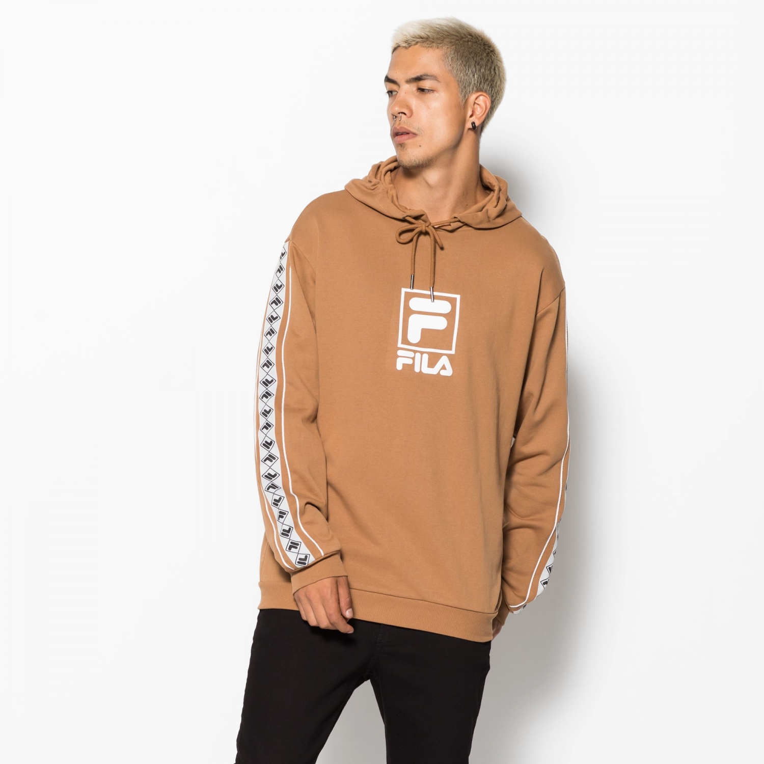 fila tan hoodie