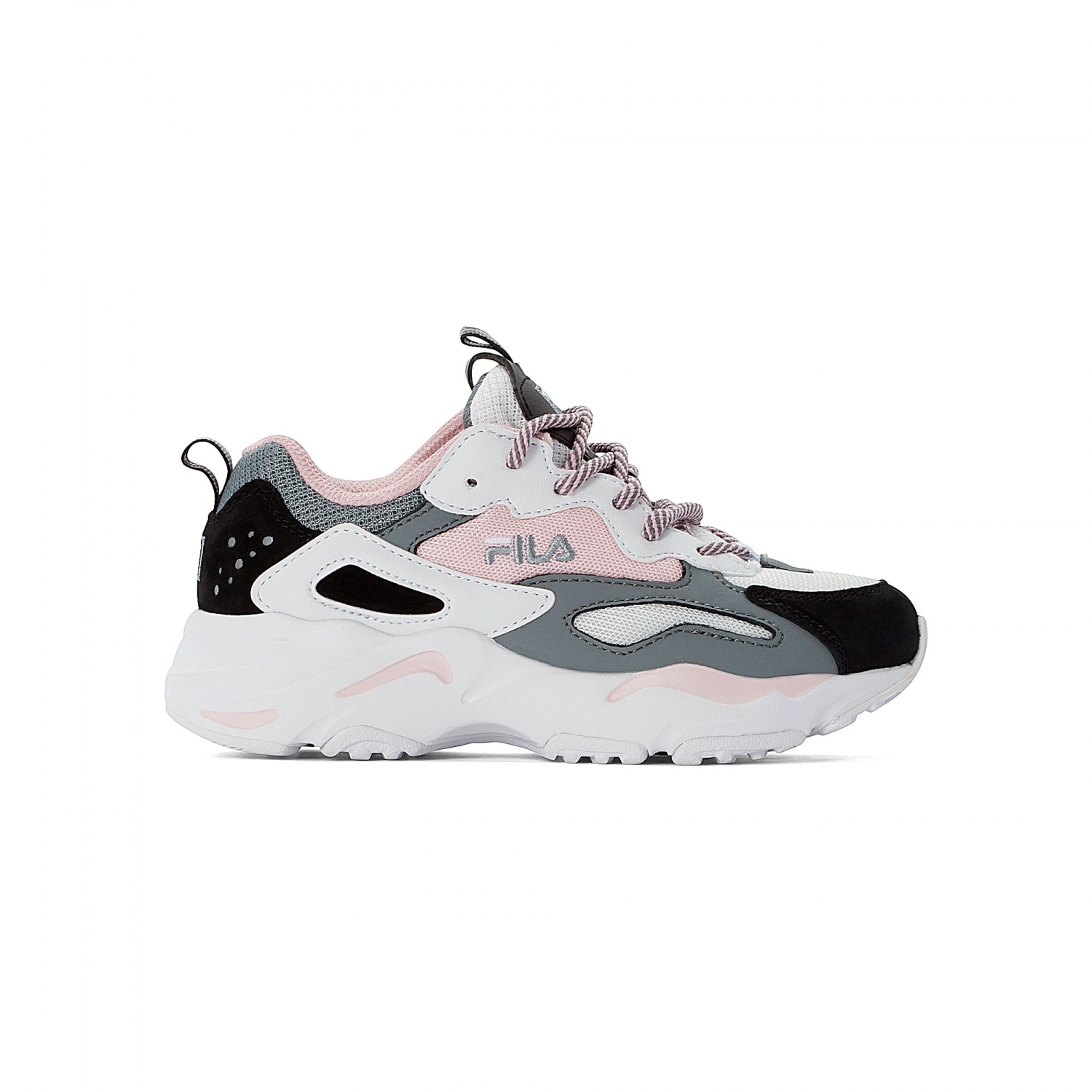 fila ray pink white