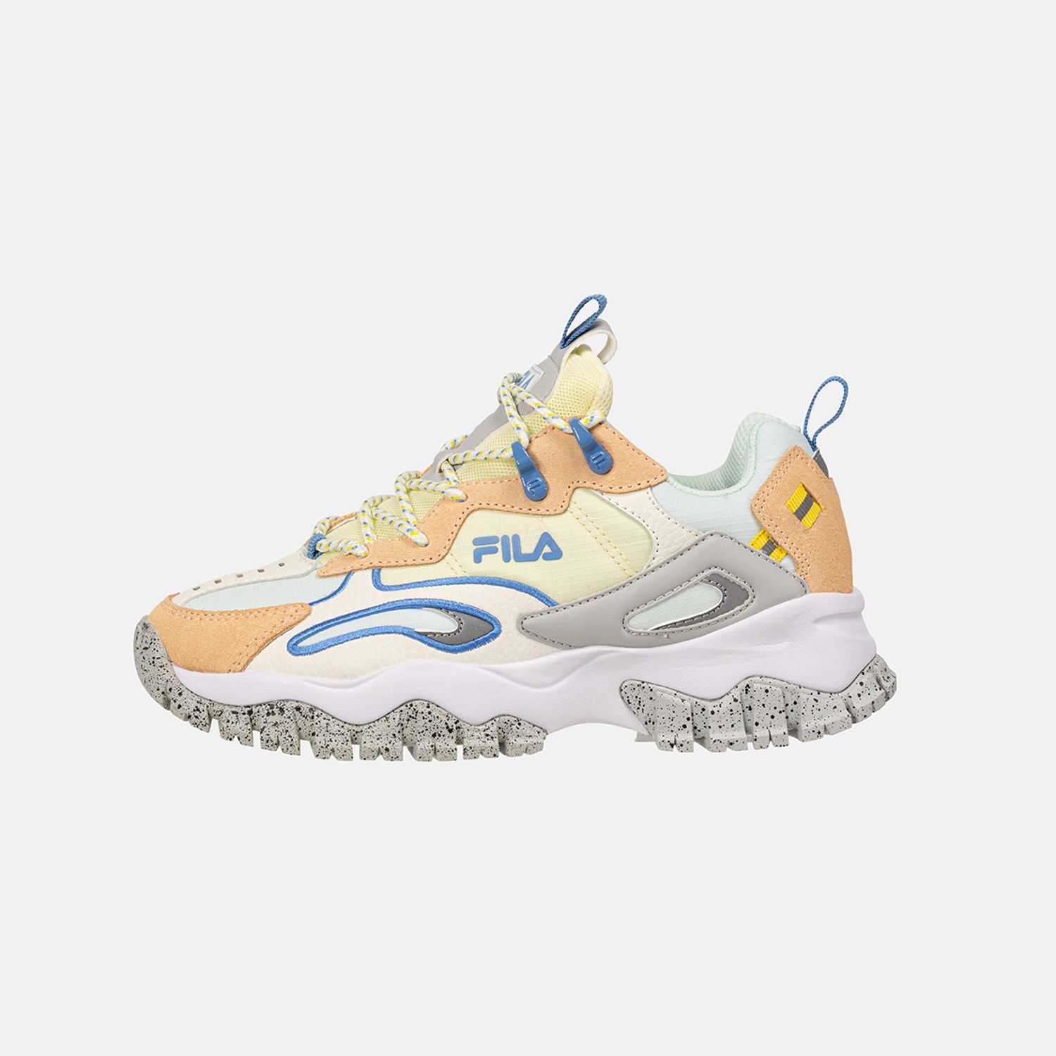 Fila ray white shop pink mint