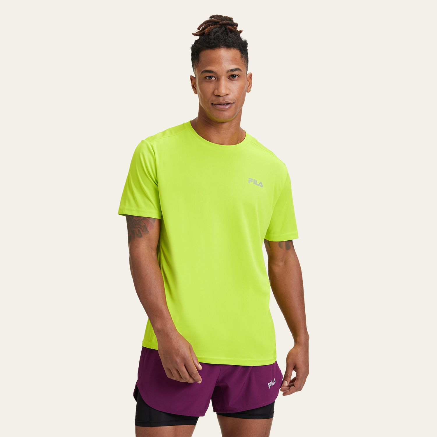 Fila RELLANO running tee acid lime Bild 1
