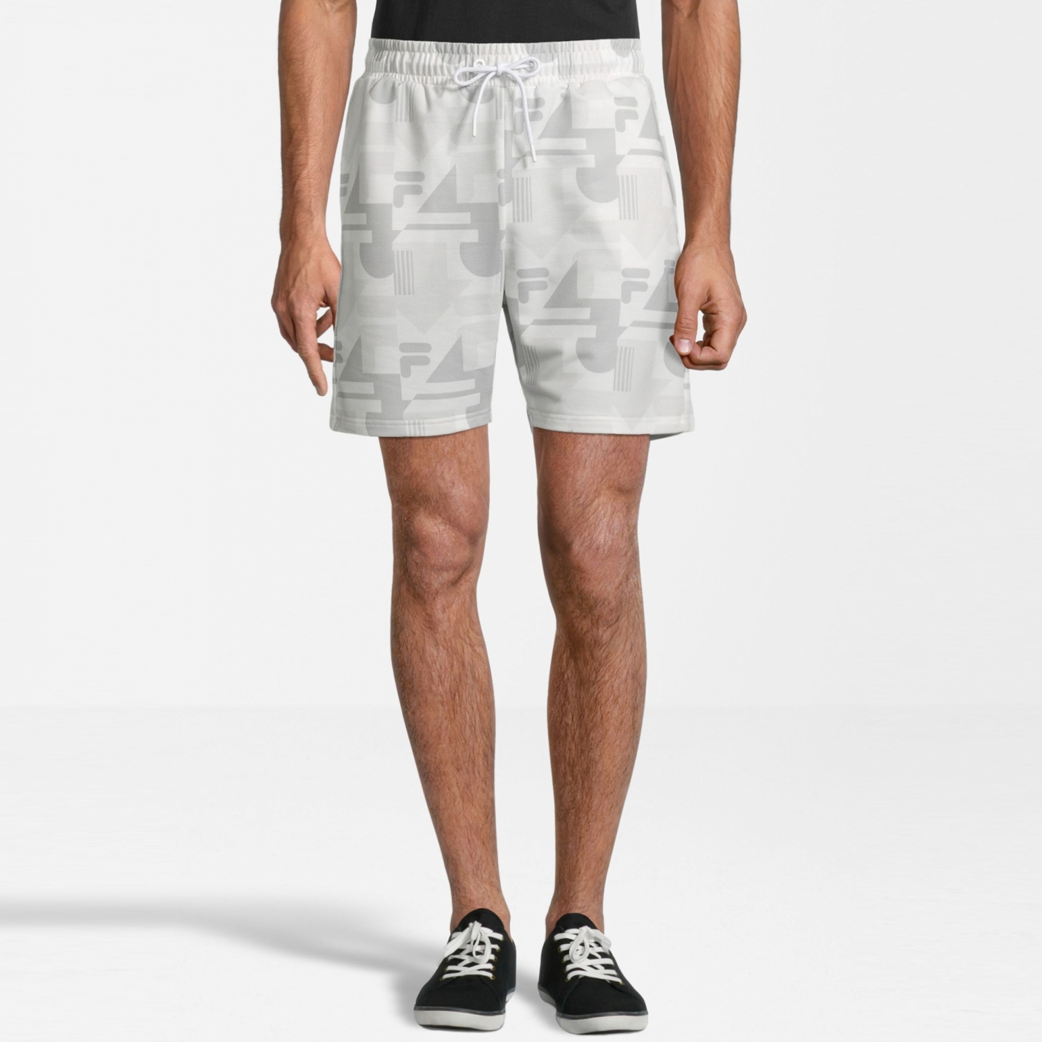 Fila Riwine AOP Regular Short white-chateau-rose Bild 1