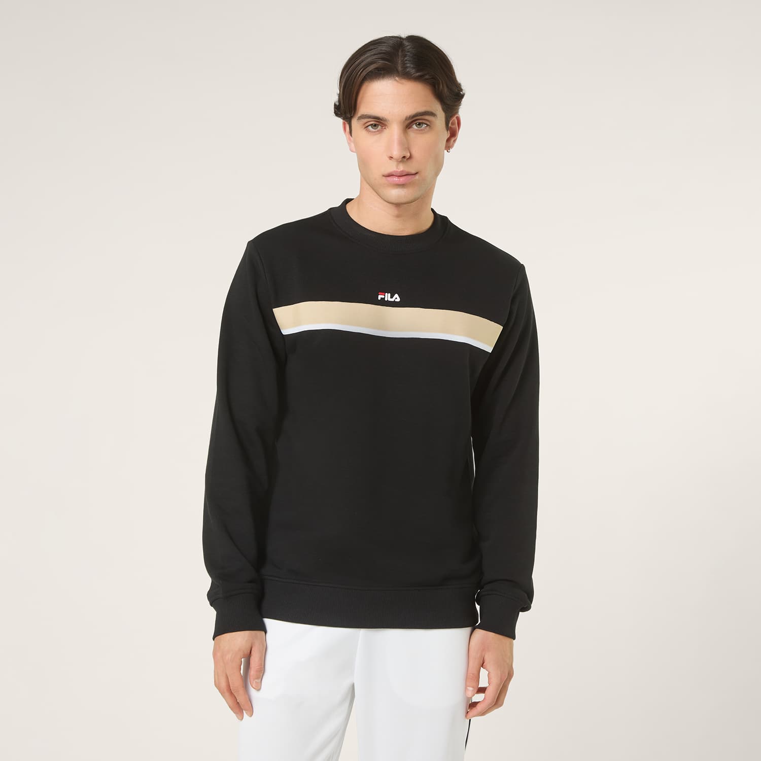 Fila SAGANO regular taped crewneck sweatshirt Bild 1