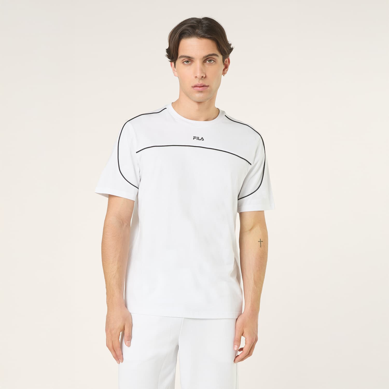 Fila SETTIMELO relaxed contrast piping t-shirt Bild 1