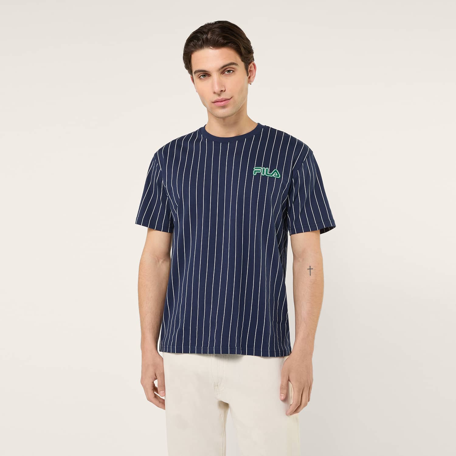 Fila STATUTO relaxed pinstriped t-shirt Bild 1