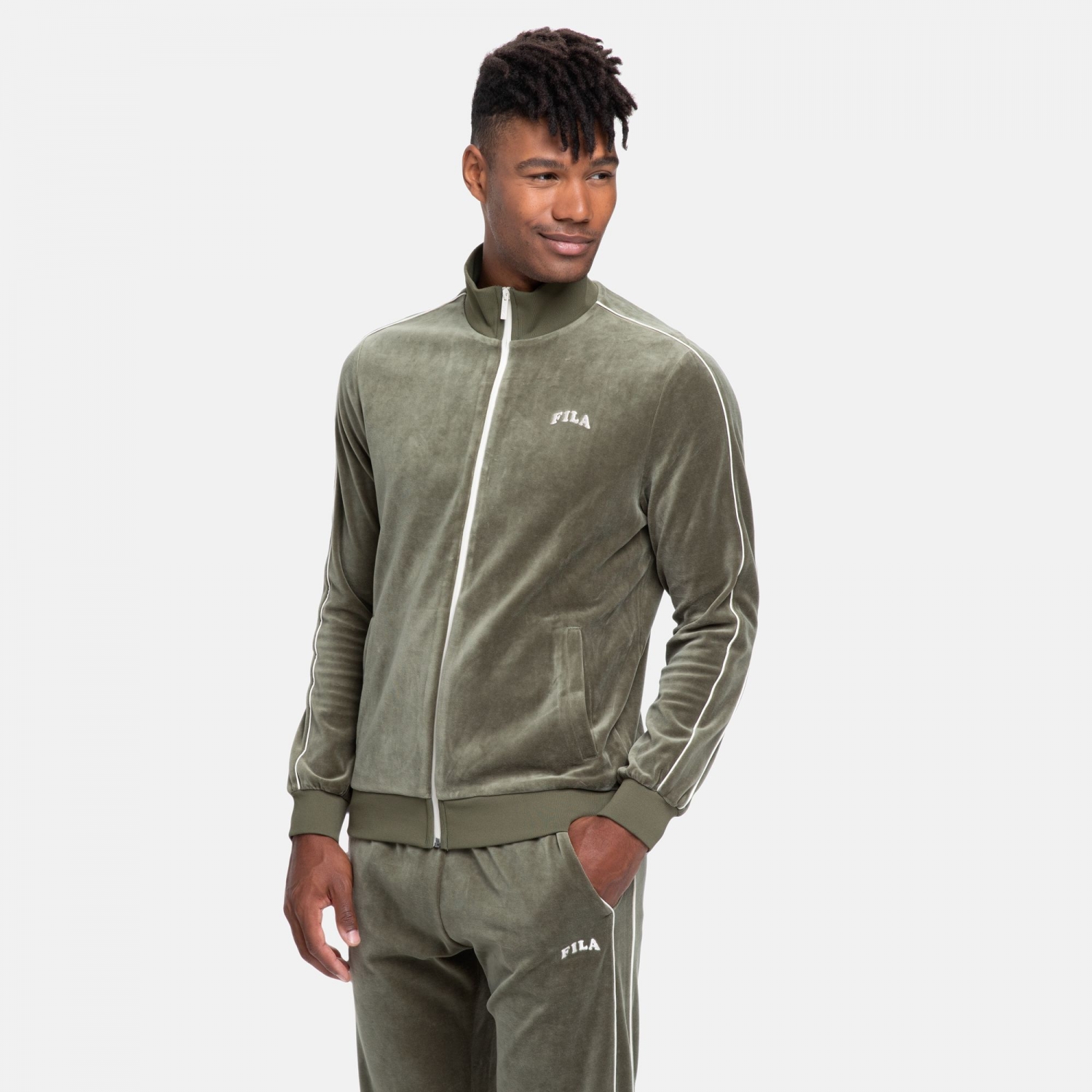 Fila tonetto colorblock sherpa sale jacket