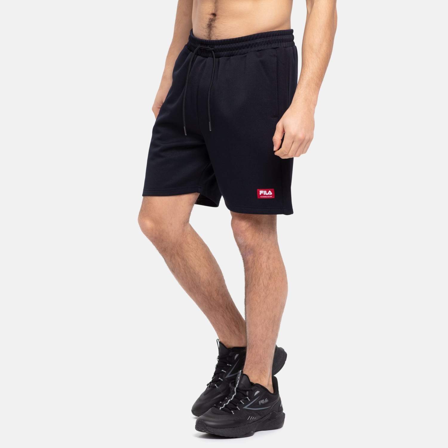 Black fila shorts top