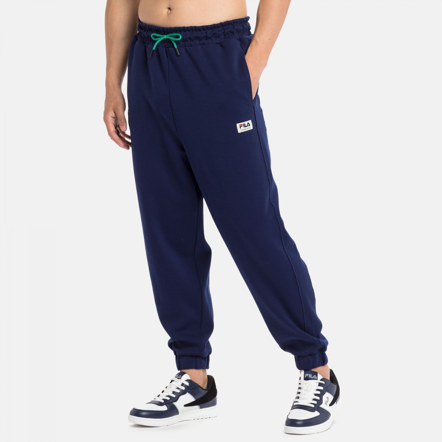 Fila Tricase Oversized Pants beacon-blue Bild 1