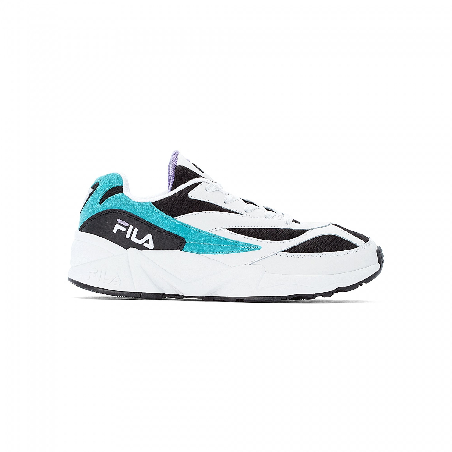 fila v94m low white