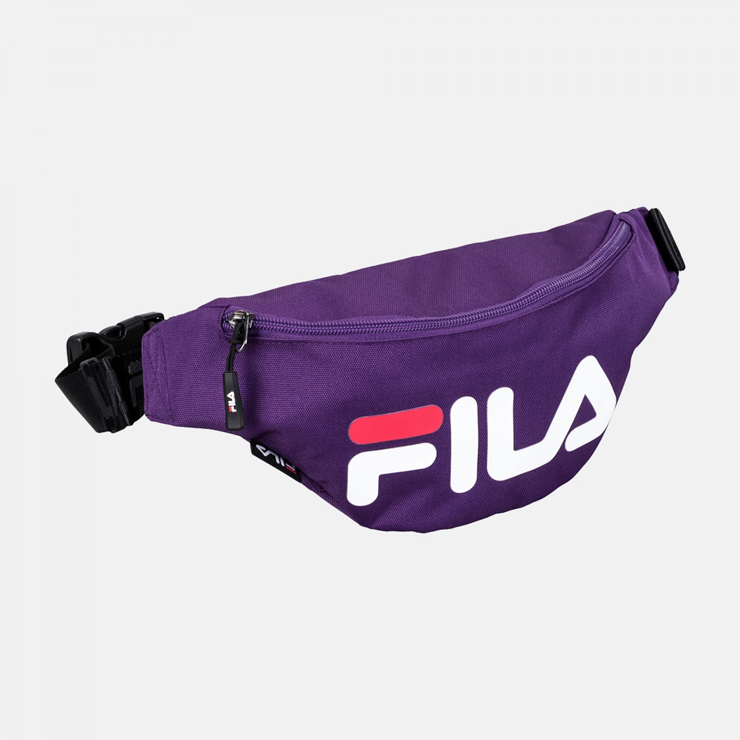 purple waist bag