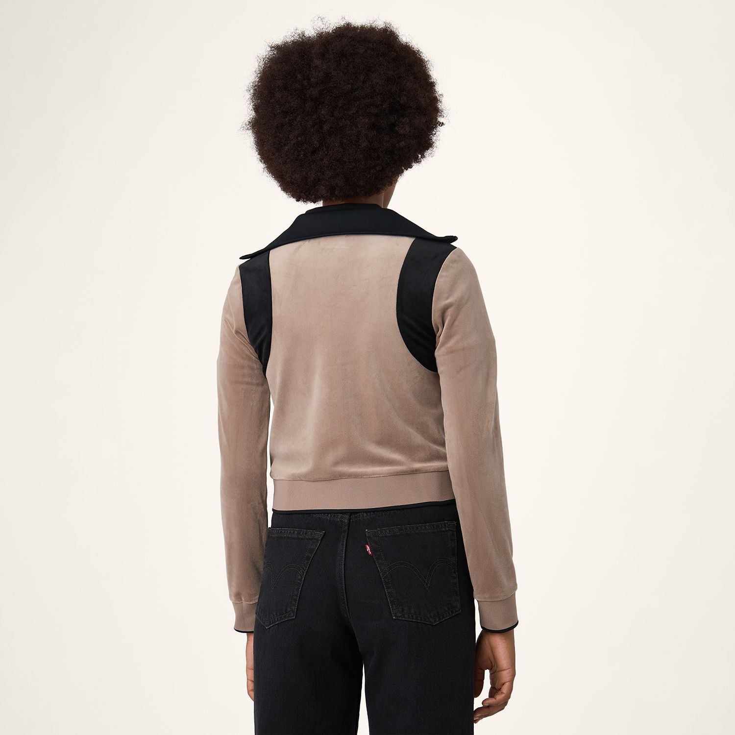 Fila ADRIANO slim velour track jacket Bild 2