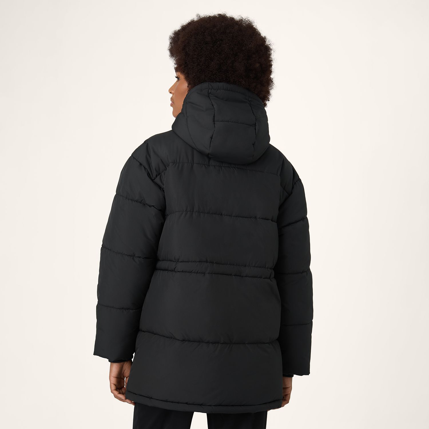Fila ALBA relaxed mid hooded puffer jacket Bild 2