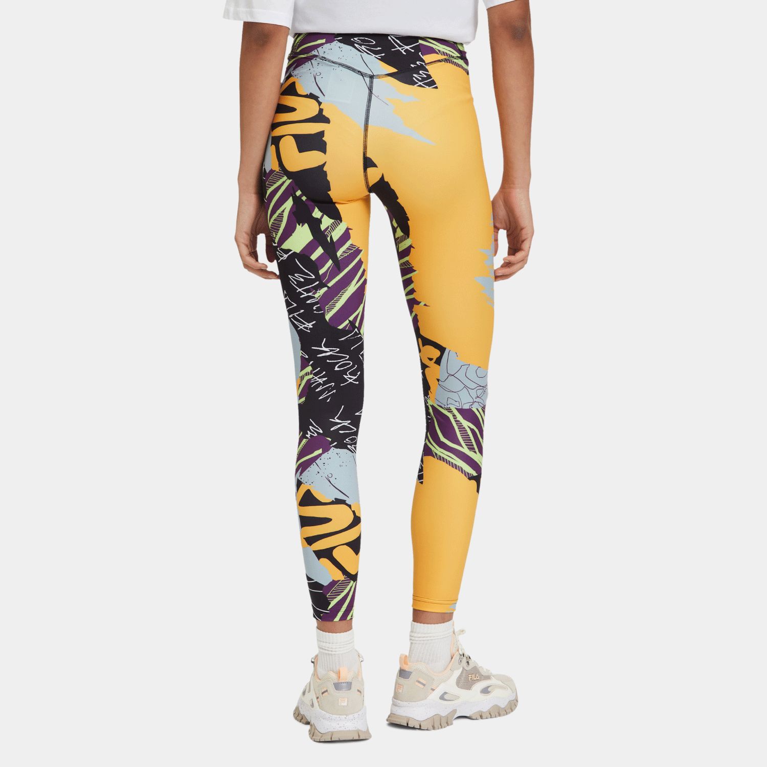 Fila Allover print leggings multicolor yellow FILA Official