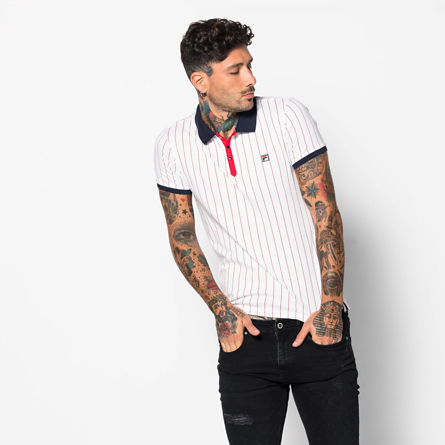 Retro Fila Polo Fashion Men Retro Fila Polo Fashion Men